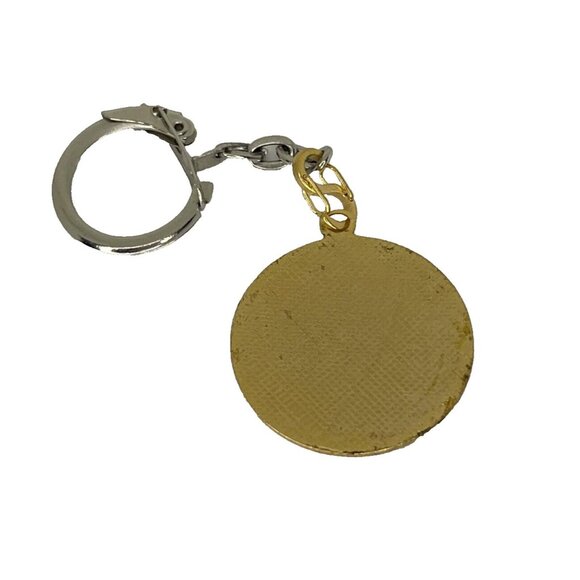 Dallas Miniature Pinscher Club Dog Breed Keychain Club Logo Texas Gold Tone - Picture 2 of 4